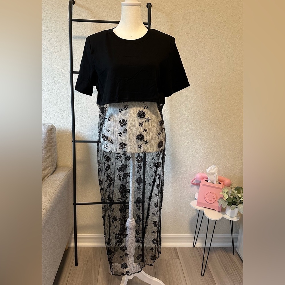 Short sleeve crop top - Picture 3 of 4